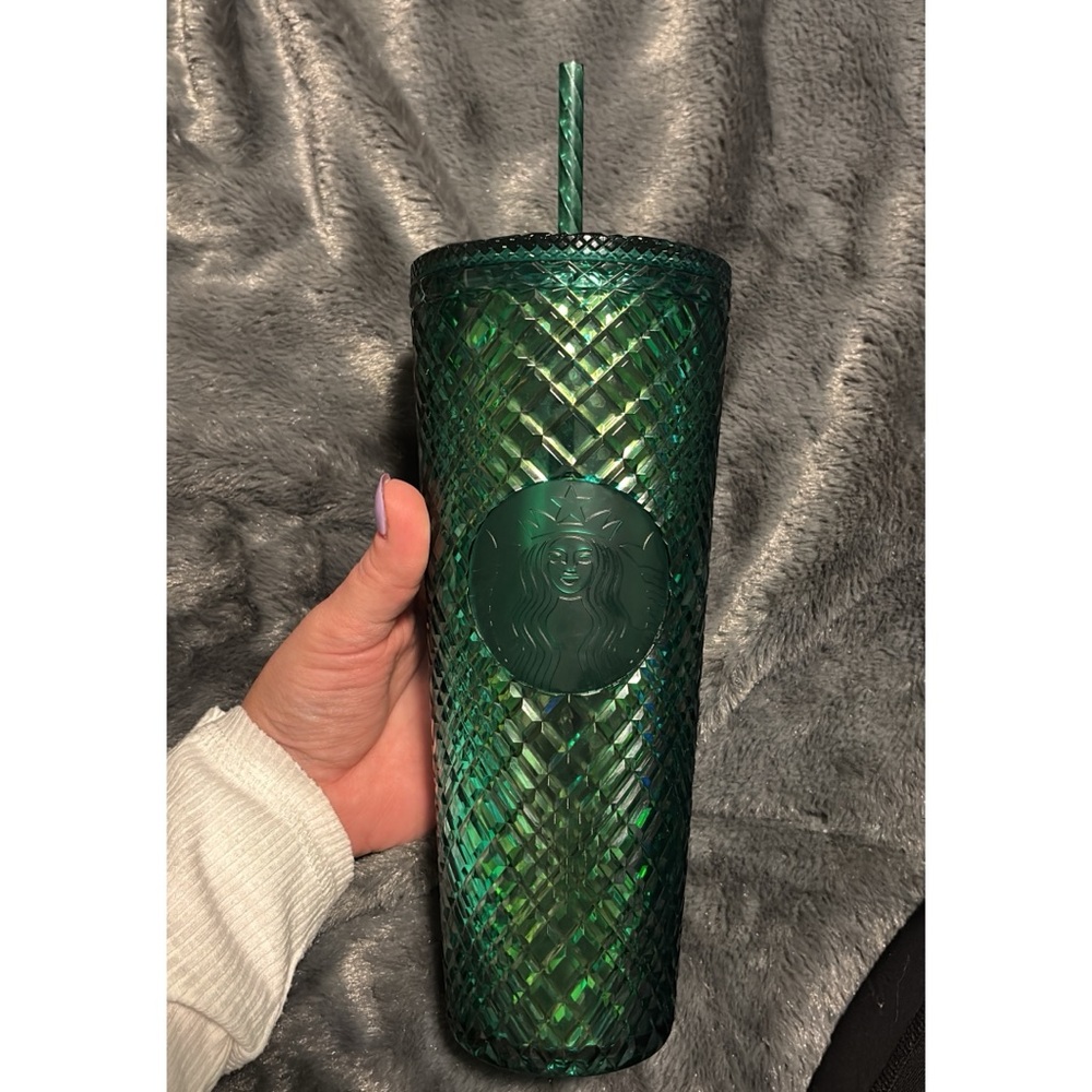 Starbucks Green Textured Tumbler